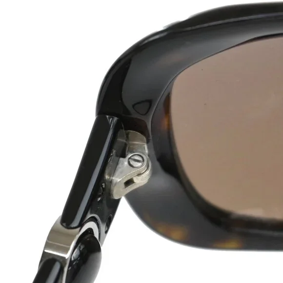 CHANEL CC Logo Sunglasses Eye Wear Plastic Black GHW 5148-A Italy 66RF645